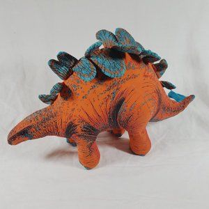 Vintage Applause Stegosaurus Plush Stuffed Animal Determined Productions 19"
